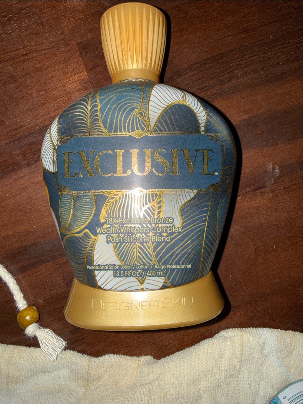 Bronze Tanning Lotion - Gold & Blue